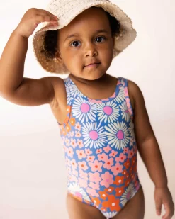 Floral Waves Mini One Piece