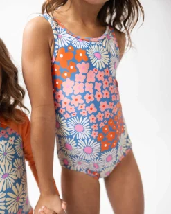 Floral Waves Mini One Piece