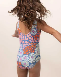 Floral Waves Mini One Piece