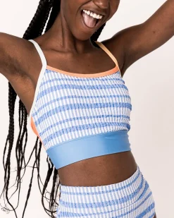 Gingham Shaka Bralette