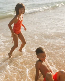 Girls Aloha Tied One Piece