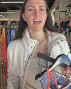 Girls Blue Lagoon Scoop Neck Crop Set