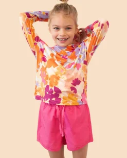 Girls Carmine Hybrid Lake Short