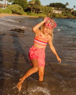 Girls Carmine Hybrid Lake Short