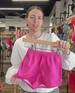 Girls Carmine Hybrid Lake Short