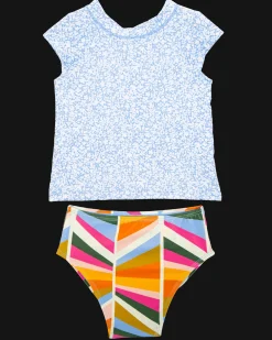 Girls Mini Ostler Swim Tee Set