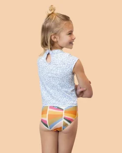 Girls Mini Ostler Swim Tee Set