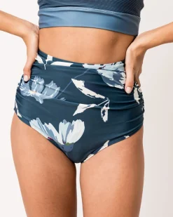 Laie Ruched High Rise Bottom