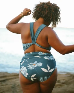 Laie Ruched High Rise Bottom