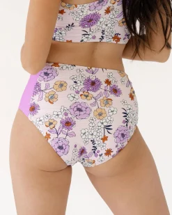 Lilac Beach Zip Pocket Bottom