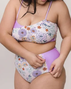 Lilac Beach Zip Pocket Bottom