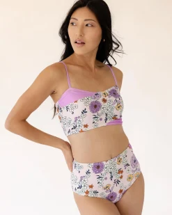Lilac Beach Zip Pocket Bottom