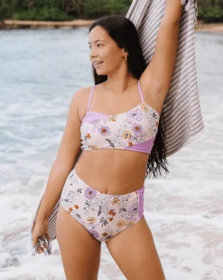 Lilac Beach Zip Pocket Bottom