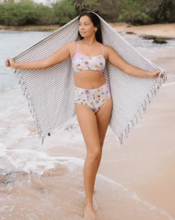 Lilac Beach Zip Pocket Bottom