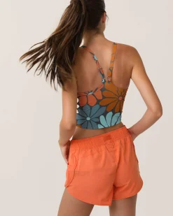 Luna Floral Longline Bra