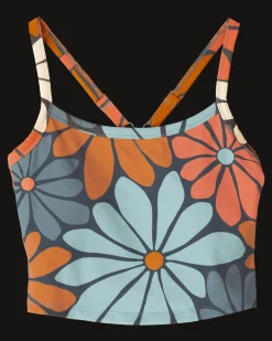 Luna Floral Longline Bra