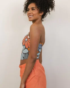 Luna Floral Longline Bra