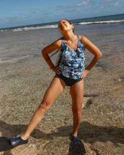 Luna Reversible V-Neck Tankini