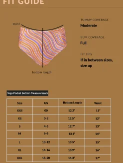 Make Waves Yoga Pocket Bottom