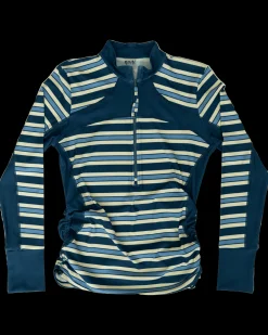 Monica Stripe Baywatch Rashguard