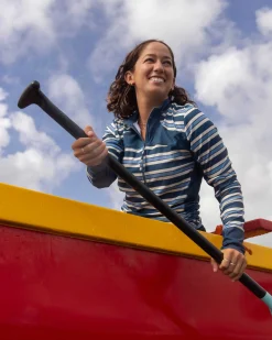 Monica Stripe Baywatch Rashguard