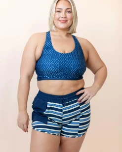 Monica Stripe Expedition Short