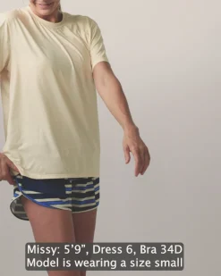 Monica Stripe Expedition Short