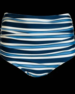 Monica Stripe Ruched High Rise Bottom