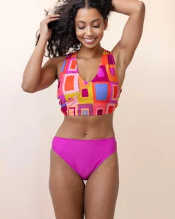 Moroccan Reversible High Leg Bottom