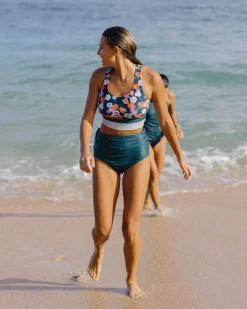 North Shore Ruched High Rise Bottom