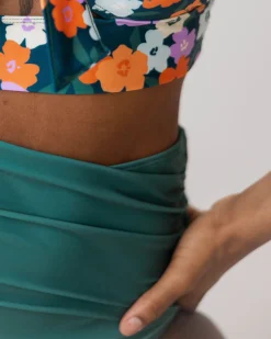 North Shore Ruched High Rise Bottom