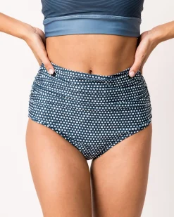 Palaka Ruched High Rise Bottom