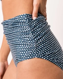 Palaka Ruched High Rise Bottom