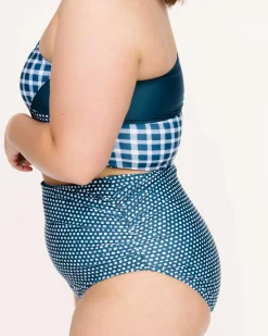 Palaka Ruched High Rise Bottom