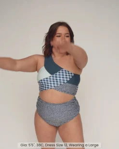 Palaka Ruched High Rise Bottom