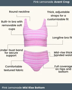 Pink Lemonade Avant Crop