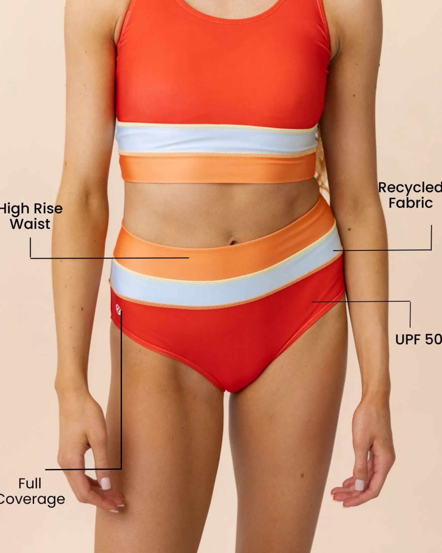 Poppy Colorblock Bottom