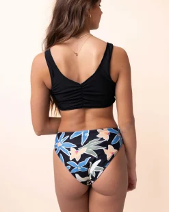 Raven Reversible High Leg Bottom