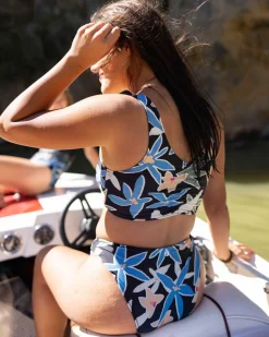 Raven Reversible High Leg Bottom