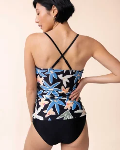 Raven V-Neck Tankini