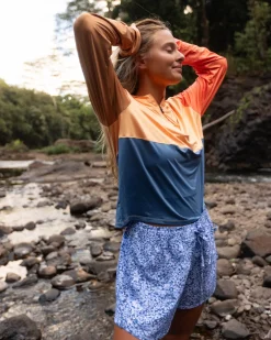 Sandbar Quarter Zip Sun Hoodie