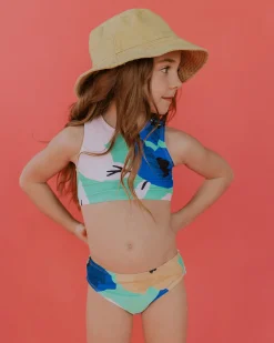 Sea Floral Kids Mini Two Piece Set