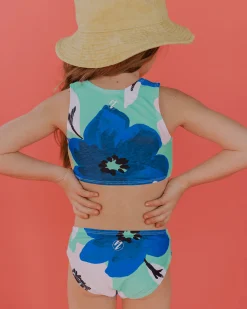 Sea Floral Kids Mini Two Piece Set