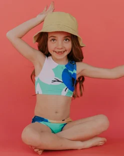 Sea Floral Kids Mini Two Piece Set