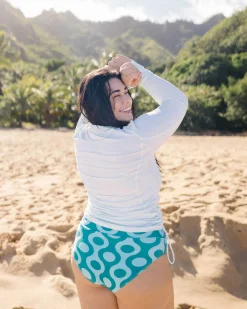 Seafoam Baywatch Rashguard
