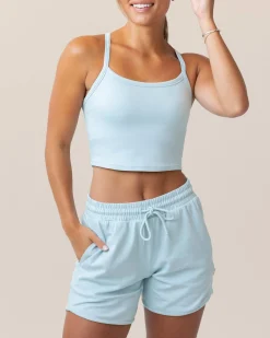 Sky Cloud Longline Bra
