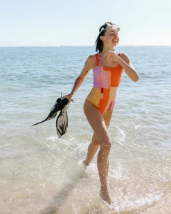 Summer Patchwork One Piece