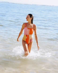 Summer Patchwork One Piece