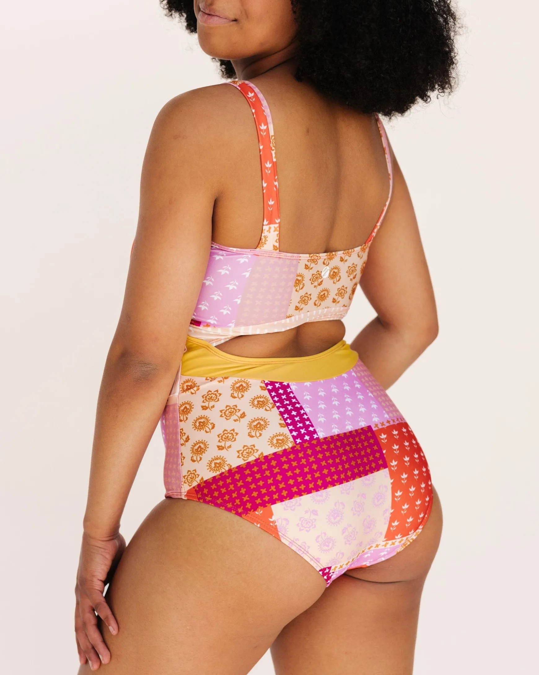 Summer Patchwork One Piece