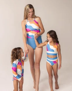 Sunrise Drawstring Tankini